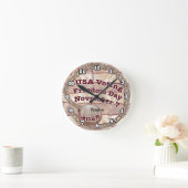 Horloge Ronde Jour de l'élection (Maison)