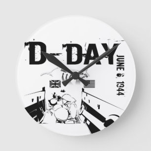 Horloge Ronde JOUR J 6 juin 1944