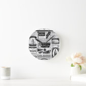 Horloge Ronde journal déplaisant (Maison)