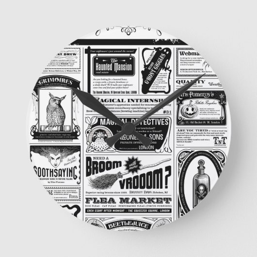 Horloge Ronde journal déplaisant (Recto)