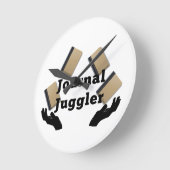 Horloge Ronde Journal Juggler (Angle)