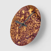 Horloge Ronde Journal Rock American Indian Utah (Angle)