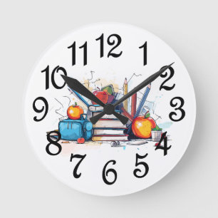 Horloge Ronde Journées scolaires