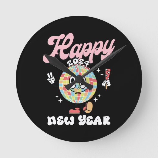 Horloge Ronde Joyeux 2024 (Recto)