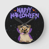 Horloge Ronde Joyeux Halloween (Recto)