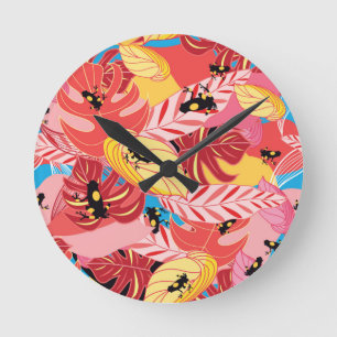 Horloge Ronde Jungle