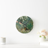 Horloge Ronde Jungle équatoriale, 1909 (huile sur la toile) (Maison)