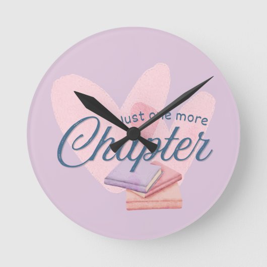 Horloge Ronde Juste un chapitre de plus (Recto)