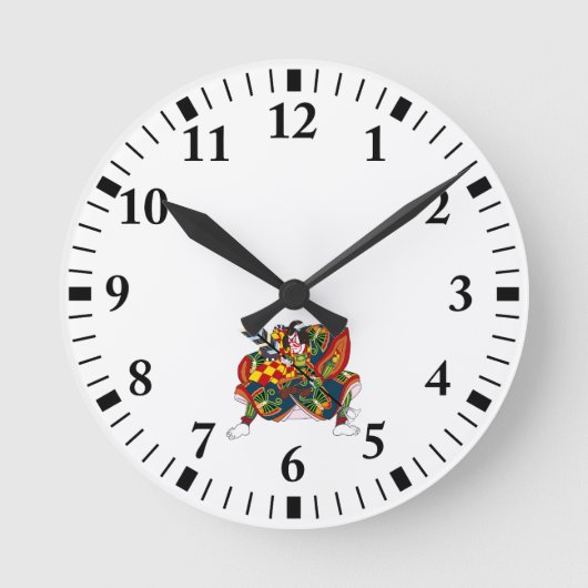 Horloge Ronde kabouki (Recto)