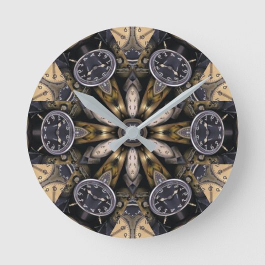 Horloge Ronde Kaleidoscope (Recto)