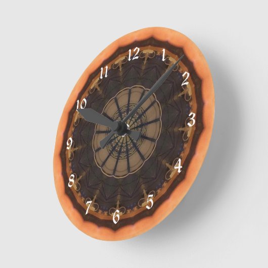 Horloge Ronde Kaléidoscope 1 (Angle)