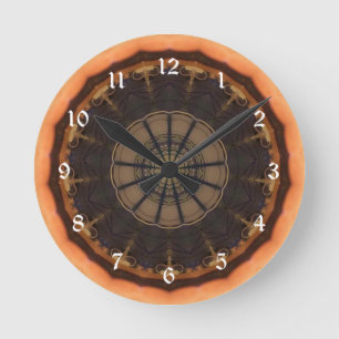 Horloge Ronde Kaléidoscope 1