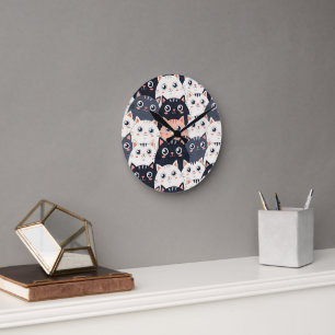 Horloge Ronde Kaleidoscope de Kitty Kat