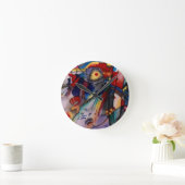 Horloge Ronde Kandinsky 1913 Peinture Abstraite (Maison)