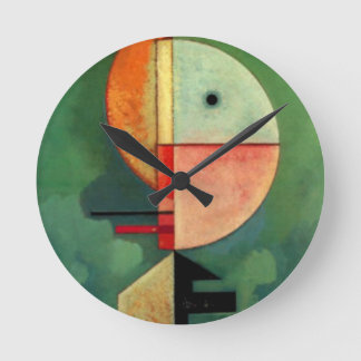Horloge Ronde Kandinsky peinture Abstraite ascendante