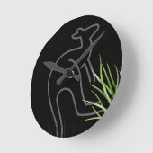 Horloge Ronde Kangaroo (Angle)