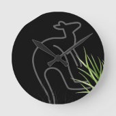 Horloge Ronde Kangaroo (Recto)