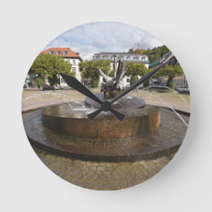 Horloge Ronde Karlsplatz (Place de Charles), Vieille Ville de He