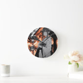 Horloge Ronde KAWAII Japanese Girl clock (Maison)