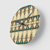 Horloge Ronde Kele ~ Sparrow (Angle)