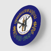 HORLOGE RONDE KENTUCKY (Angle)