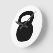 Horloge Ronde Kettlebell (Angle)