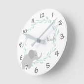 Horloge Ronde Kids/Nursery Wall Clock (Angle)