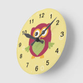 Horloge Ronde Kid's owl clock (Angle)