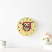 Horloge Ronde Kid's owl clock (Maison)