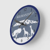 Horloge Ronde Kilimanjaro (Angle)