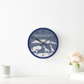 Horloge Ronde Kilimanjaro (Maison)