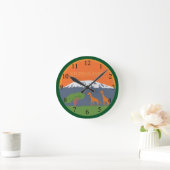 Horloge Ronde Kilimanjaro (Maison)
