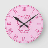 Horloge Ronde Kitty (Recto)