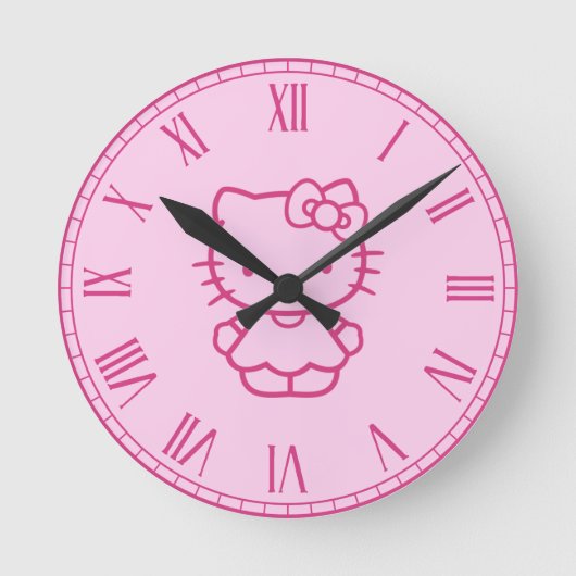 Horloge Ronde Kitty (Recto)