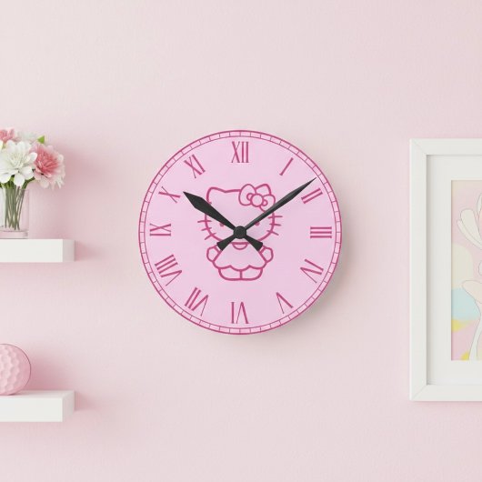 Horloge Ronde Kitty