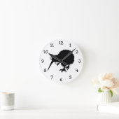 Horloge Ronde Kiwi Bird Silhouette (Maison)