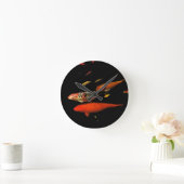 Horloge Ronde Koi Carp (Maison)