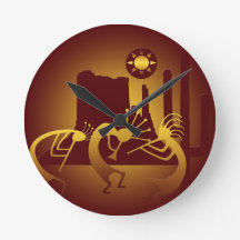 Kokopelli sud-ouest en Bourgogne et en or