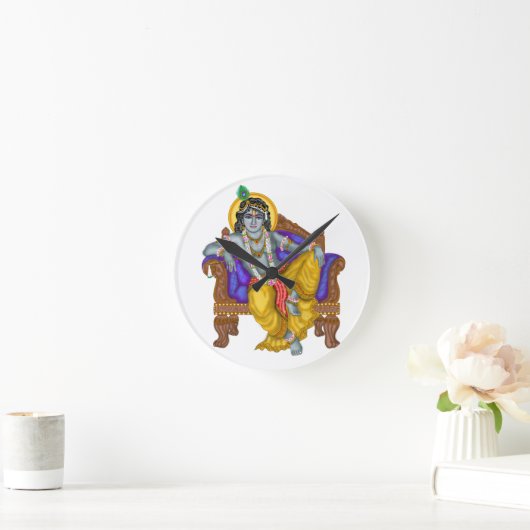 Horloge Ronde Krishna Clock (Maison)
