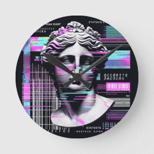 Horloge Ronde "L’ancien ne veut pas dire le silence".