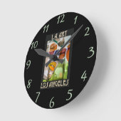 Horloge Ronde LA art2 Wall Clock (Angle)
