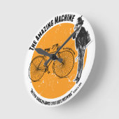 Horloge Ronde La bicyclette extraordinaire (Angle)