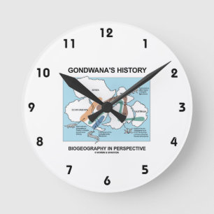 Horloge Ronde La biogéographie de l'histoire de Gondwana en per