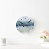 Horloge Ronde La brume du marin - Shoreline (Maison)