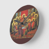 Horloge Ronde La Cène du Seigneur (Angle)