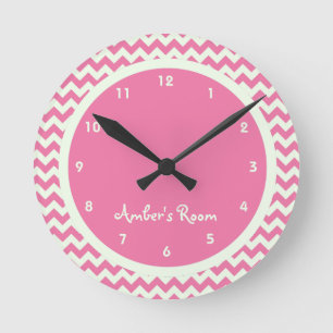Horloge Ronde La chambre à coucher personnalisée pour enfant Che