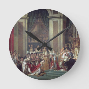 Horloge Ronde La consécration du napoléon d'empereur