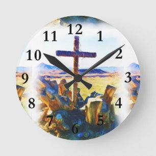 Horloge Ronde La Croix du Salut-Sauvé_