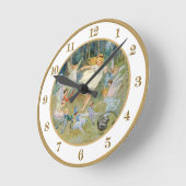 Horloge Ronde La danse dans l'anneau de fée (Angle)