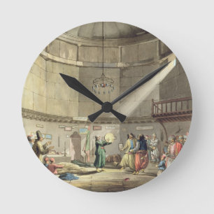 Horloge Ronde La danse des derviches, plaquent 3 de la partie de